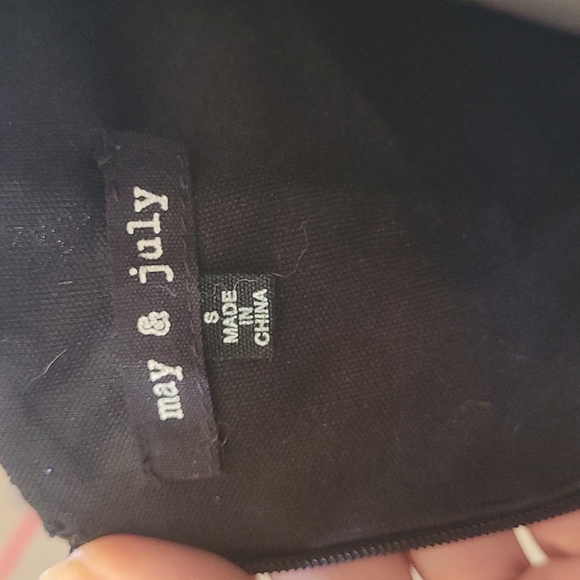 Black May and July dress, size Small - Picture 4 of 4